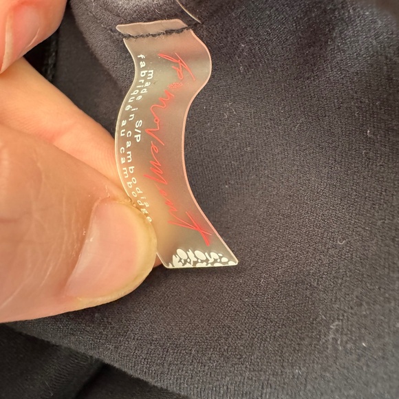 NWT Free People FP Movement Black Onesie Jumpsuit Black Women's Size S - Picture 6 of 7